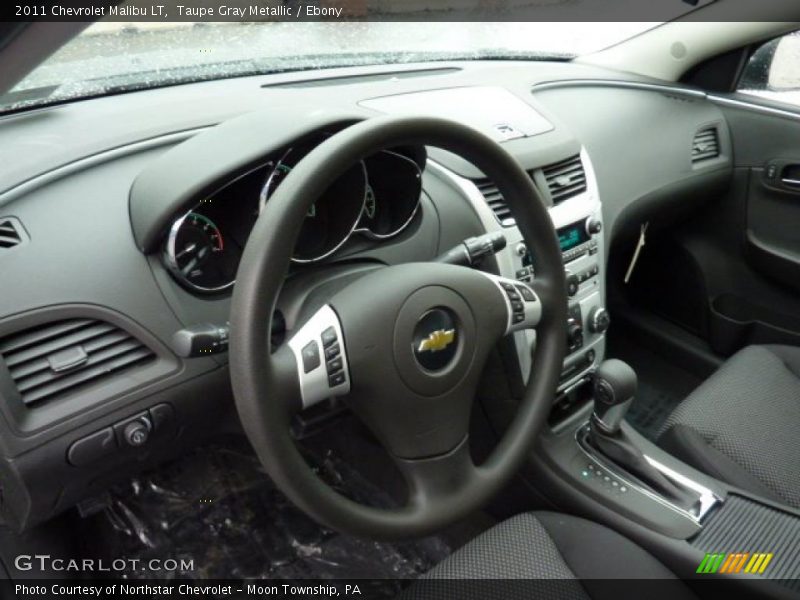 Taupe Gray Metallic / Ebony 2011 Chevrolet Malibu LT