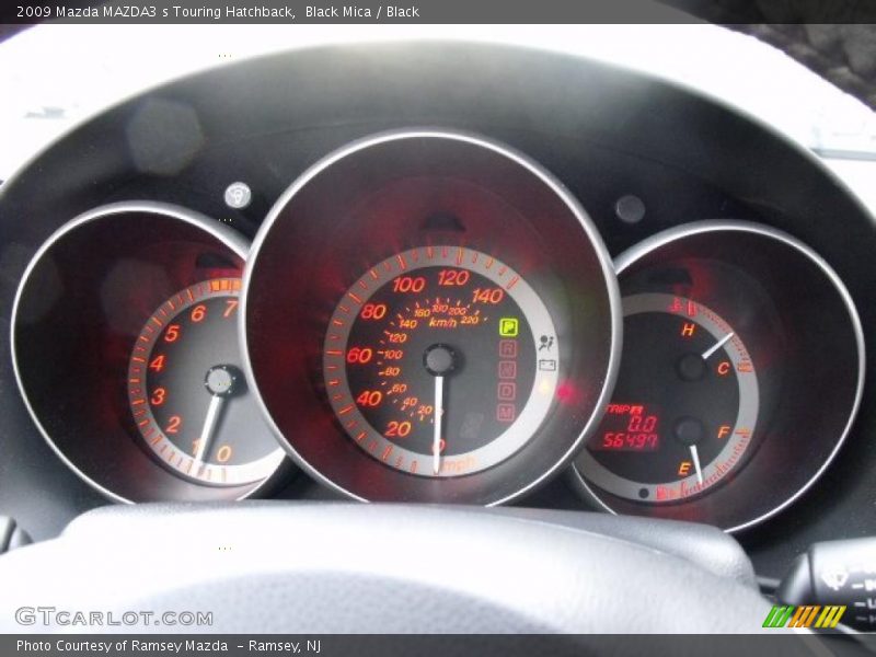  2009 MAZDA3 s Touring Hatchback s Touring Hatchback Gauges