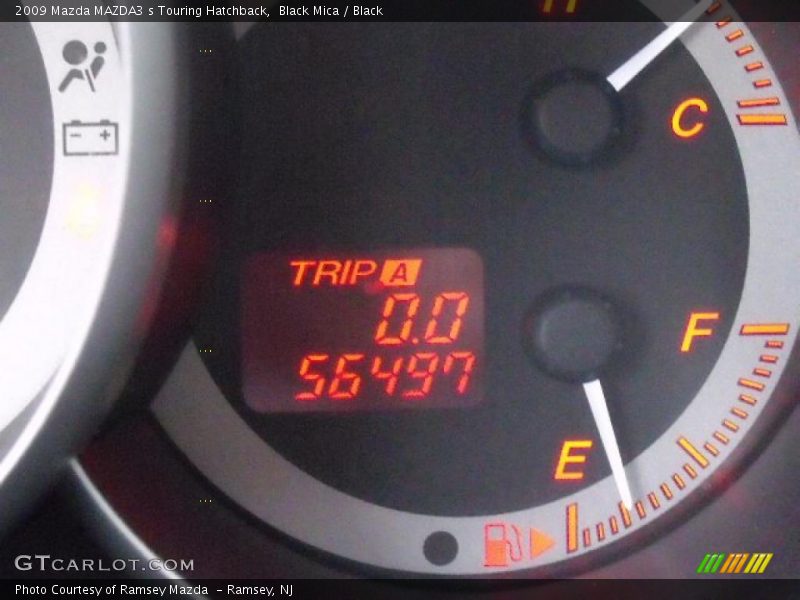 Black Mica / Black 2009 Mazda MAZDA3 s Touring Hatchback