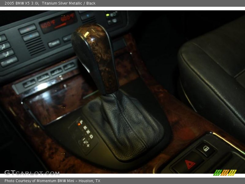 Titanium Silver Metallic / Black 2005 BMW X5 3.0i