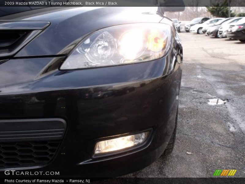 Black Mica / Black 2009 Mazda MAZDA3 s Touring Hatchback