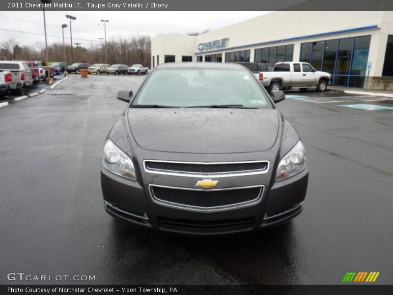 Taupe Gray Metallic / Ebony 2011 Chevrolet Malibu LT