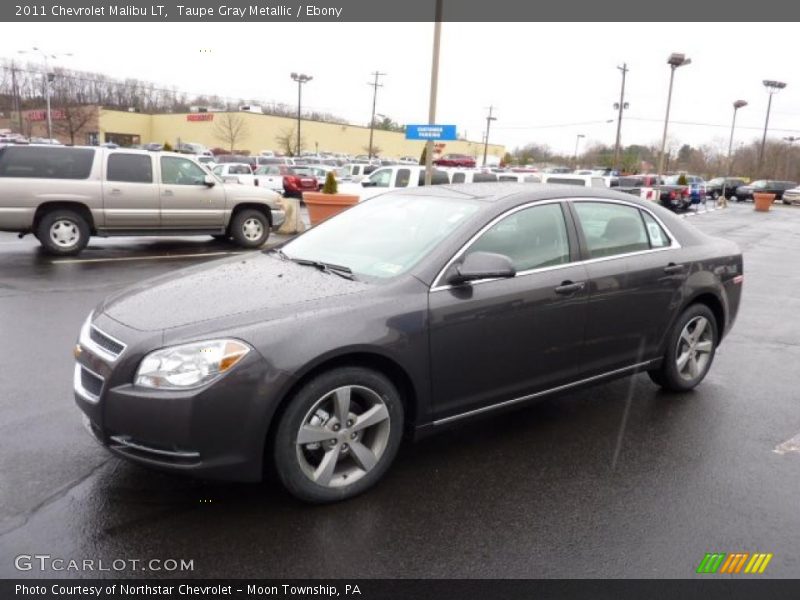 Taupe Gray Metallic / Ebony 2011 Chevrolet Malibu LT