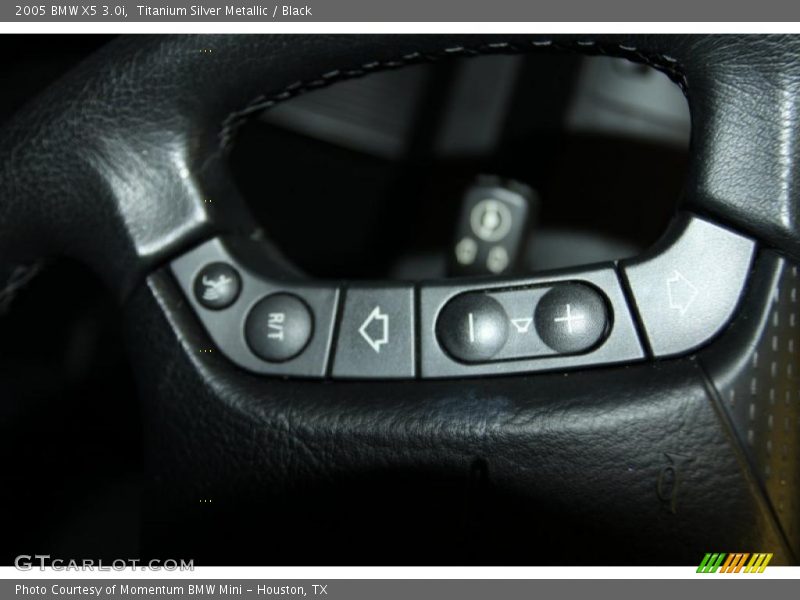 Titanium Silver Metallic / Black 2005 BMW X5 3.0i
