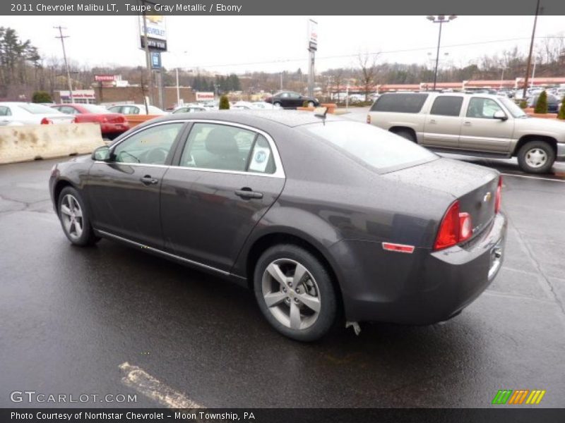 Taupe Gray Metallic / Ebony 2011 Chevrolet Malibu LT