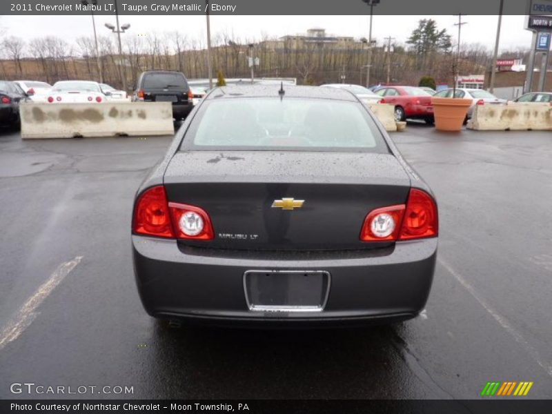 Taupe Gray Metallic / Ebony 2011 Chevrolet Malibu LT