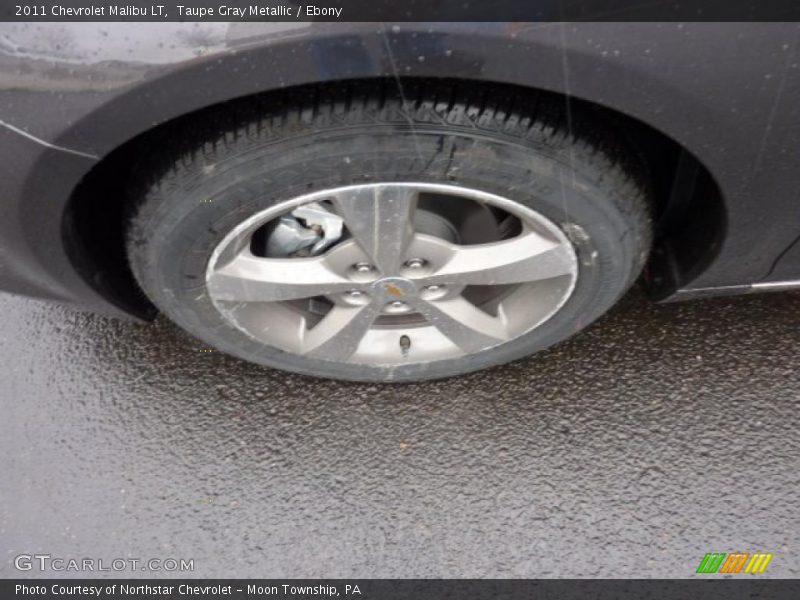 Taupe Gray Metallic / Ebony 2011 Chevrolet Malibu LT