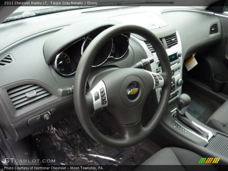 Taupe Gray Metallic / Ebony 2011 Chevrolet Malibu LT