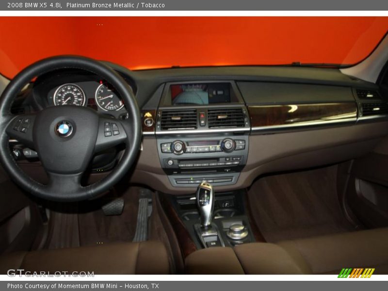 Platinum Bronze Metallic / Tobacco 2008 BMW X5 4.8i