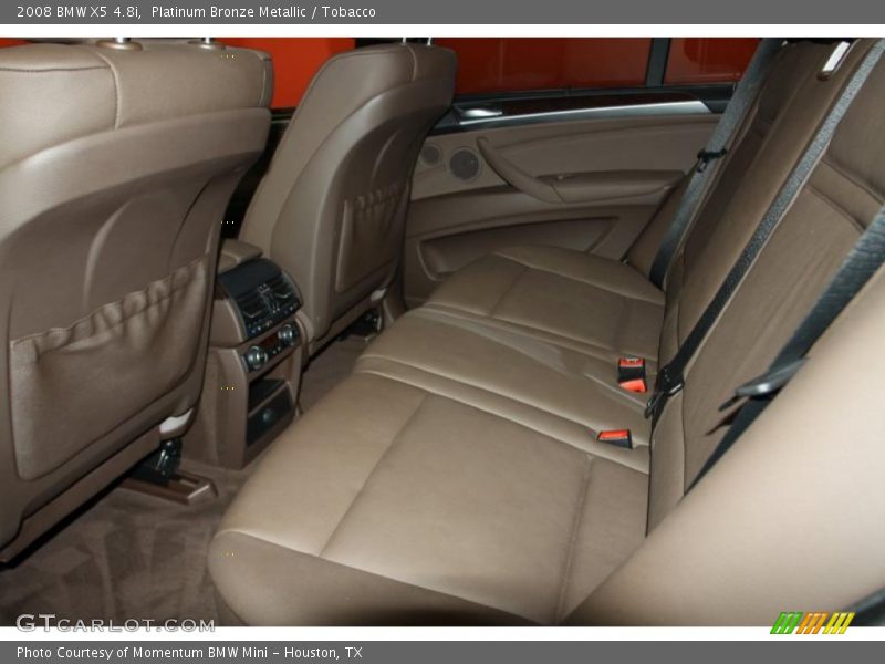 Platinum Bronze Metallic / Tobacco 2008 BMW X5 4.8i