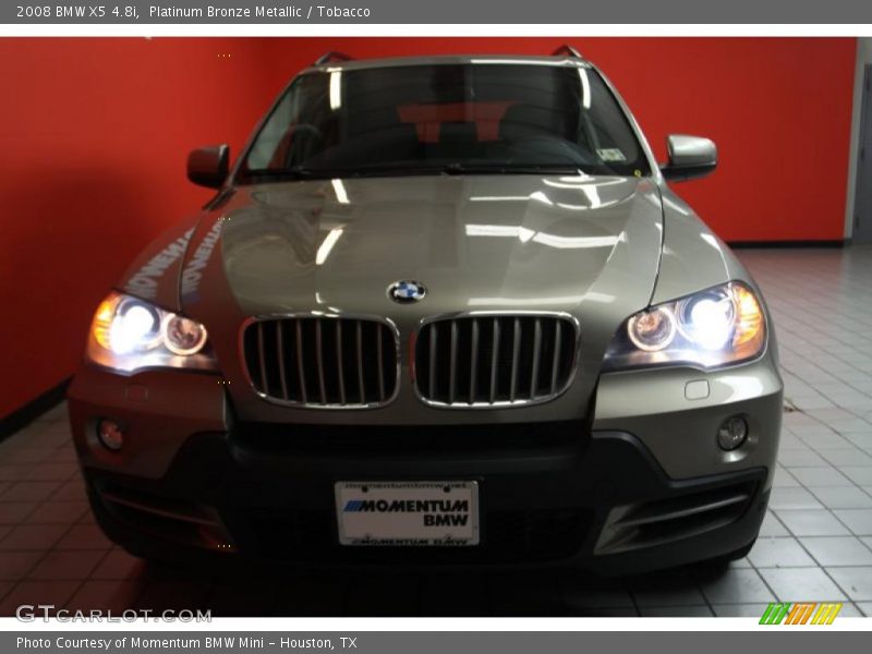 Platinum Bronze Metallic / Tobacco 2008 BMW X5 4.8i