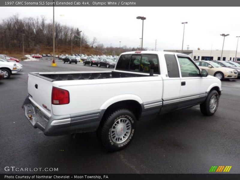  1997 Sonoma SLS Sport Extended Cab 4x4 Olympic White