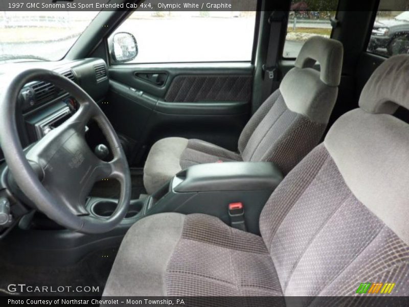  1997 Sonoma SLS Sport Extended Cab 4x4 Graphite Interior