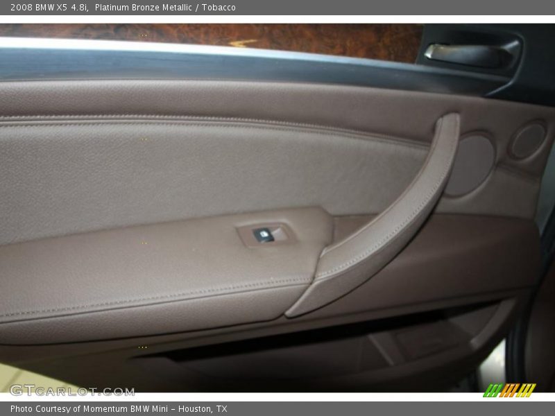 Platinum Bronze Metallic / Tobacco 2008 BMW X5 4.8i
