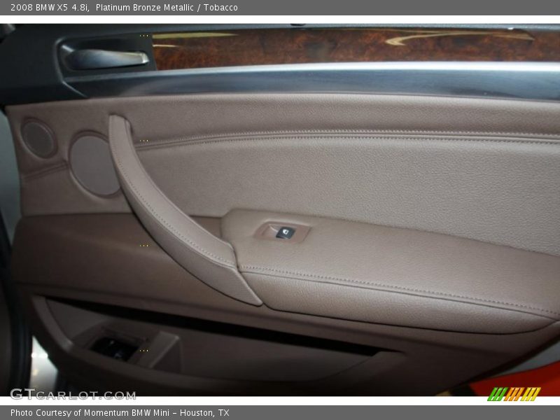 Platinum Bronze Metallic / Tobacco 2008 BMW X5 4.8i