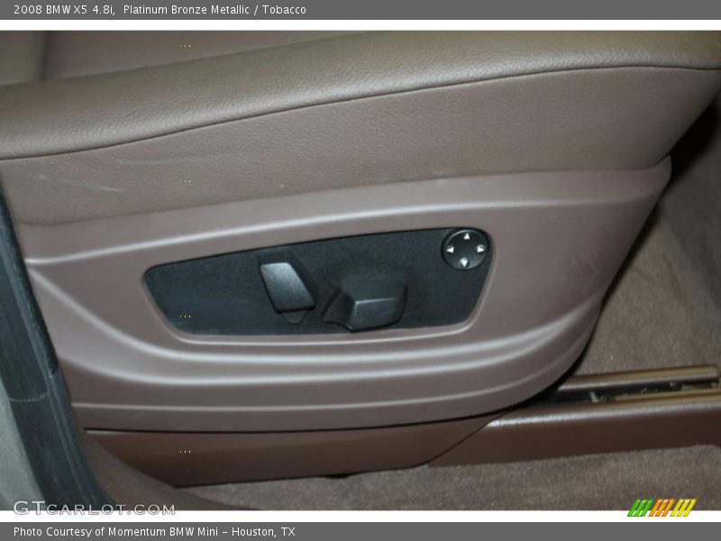 Platinum Bronze Metallic / Tobacco 2008 BMW X5 4.8i
