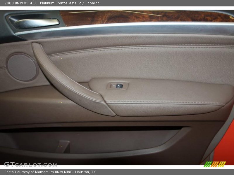 Platinum Bronze Metallic / Tobacco 2008 BMW X5 4.8i