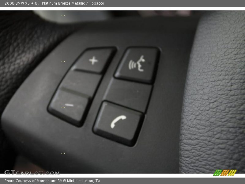 Platinum Bronze Metallic / Tobacco 2008 BMW X5 4.8i