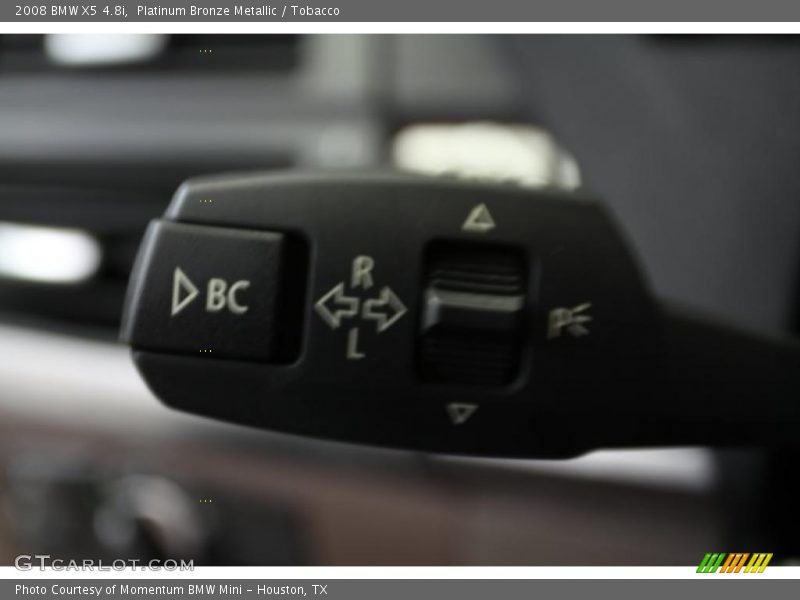 Platinum Bronze Metallic / Tobacco 2008 BMW X5 4.8i