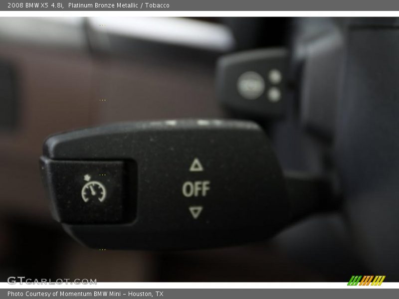 Platinum Bronze Metallic / Tobacco 2008 BMW X5 4.8i