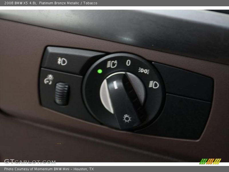 Platinum Bronze Metallic / Tobacco 2008 BMW X5 4.8i