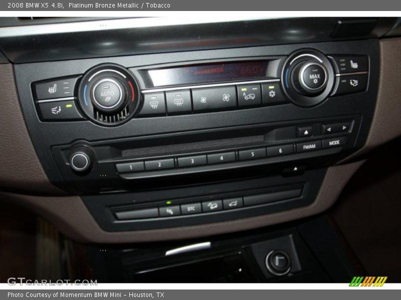 Platinum Bronze Metallic / Tobacco 2008 BMW X5 4.8i