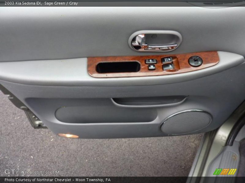 Sage Green / Gray 2003 Kia Sedona EX