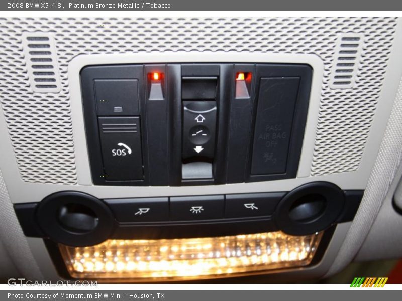 Platinum Bronze Metallic / Tobacco 2008 BMW X5 4.8i