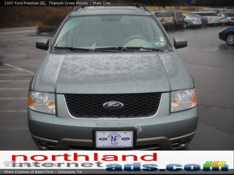 Titanium Green Metallic / Shale Grey 2007 Ford Freestyle SEL