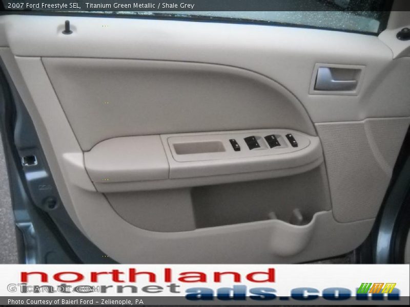 Titanium Green Metallic / Shale Grey 2007 Ford Freestyle SEL