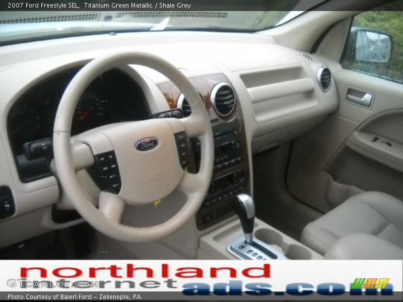 Titanium Green Metallic / Shale Grey 2007 Ford Freestyle SEL
