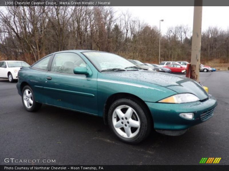 Front 3/4 View of 1998 Cavalier Coupe