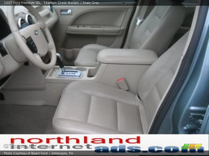 Titanium Green Metallic / Shale Grey 2007 Ford Freestyle SEL