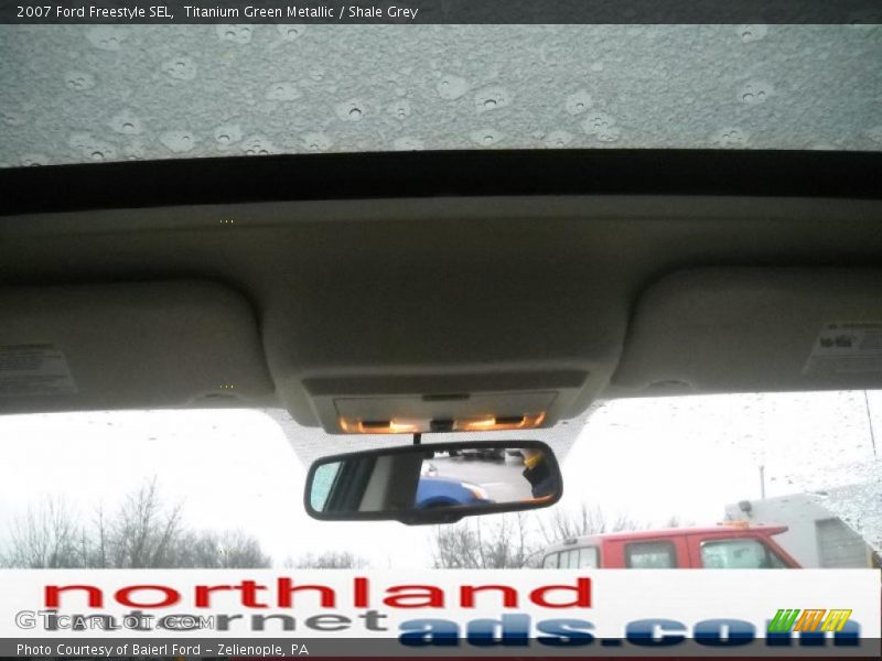 Titanium Green Metallic / Shale Grey 2007 Ford Freestyle SEL