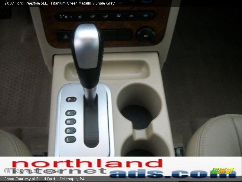Titanium Green Metallic / Shale Grey 2007 Ford Freestyle SEL
