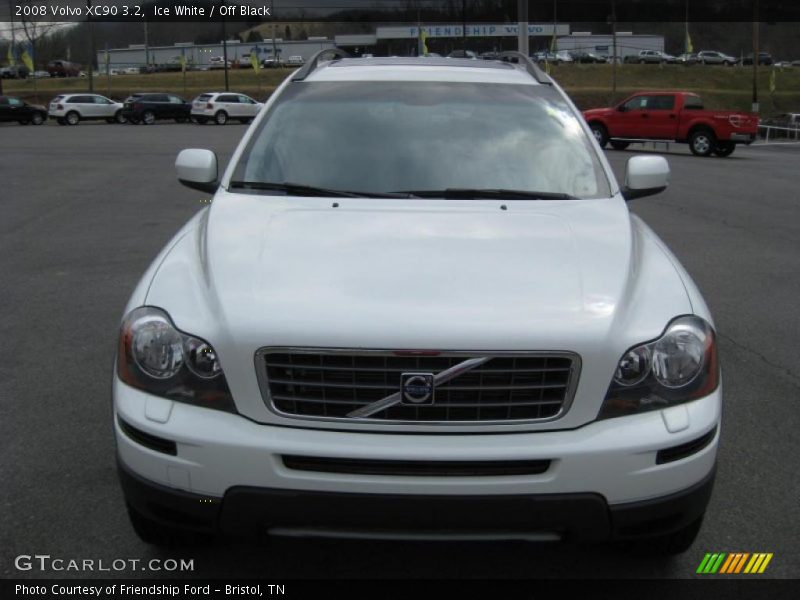 Ice White / Off Black 2008 Volvo XC90 3.2