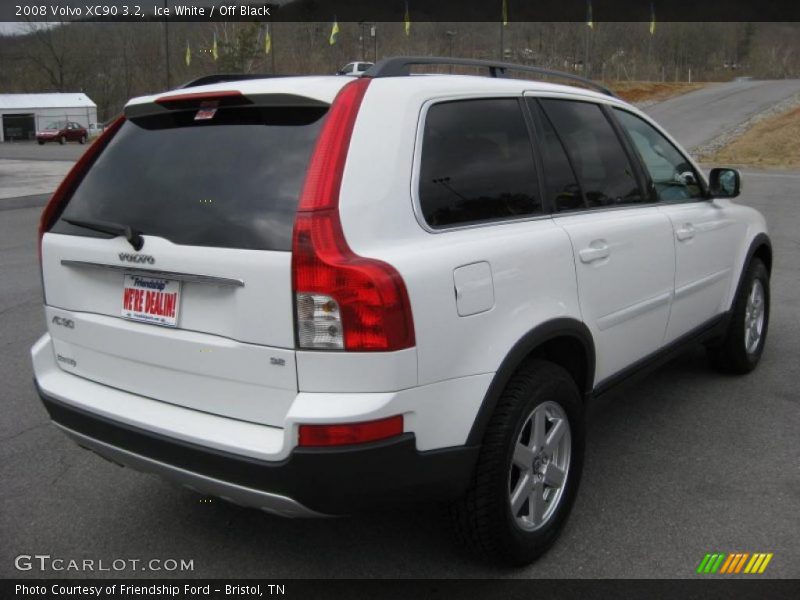 Ice White / Off Black 2008 Volvo XC90 3.2