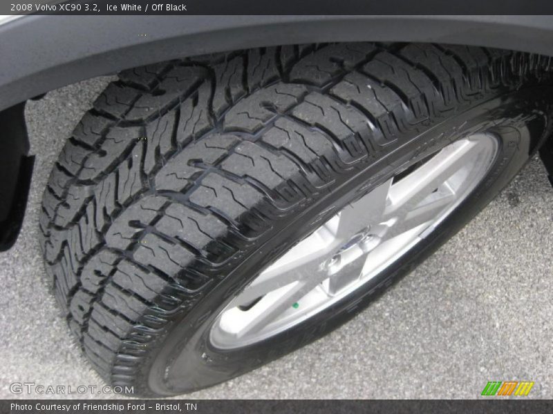 Ice White / Off Black 2008 Volvo XC90 3.2