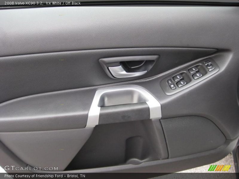Ice White / Off Black 2008 Volvo XC90 3.2