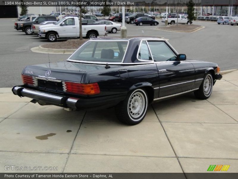  1984 SL Class 380 SL Roadster Midnight Blue