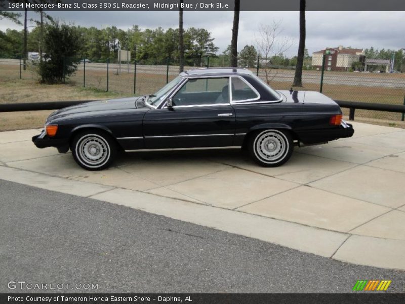 Midnight Blue / Dark Blue 1984 Mercedes-Benz SL Class 380 SL Roadster