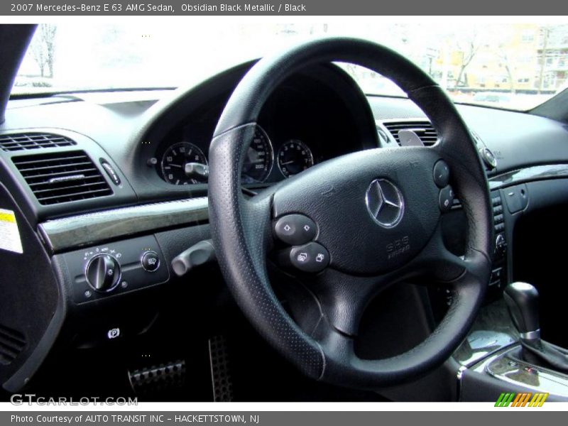  2007 E 63 AMG Sedan Steering Wheel