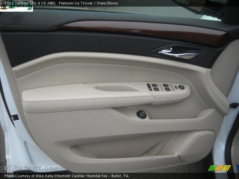 Platinum Ice Tricoat / Shale/Ebony 2011 Cadillac SRX 4 V6 AWD