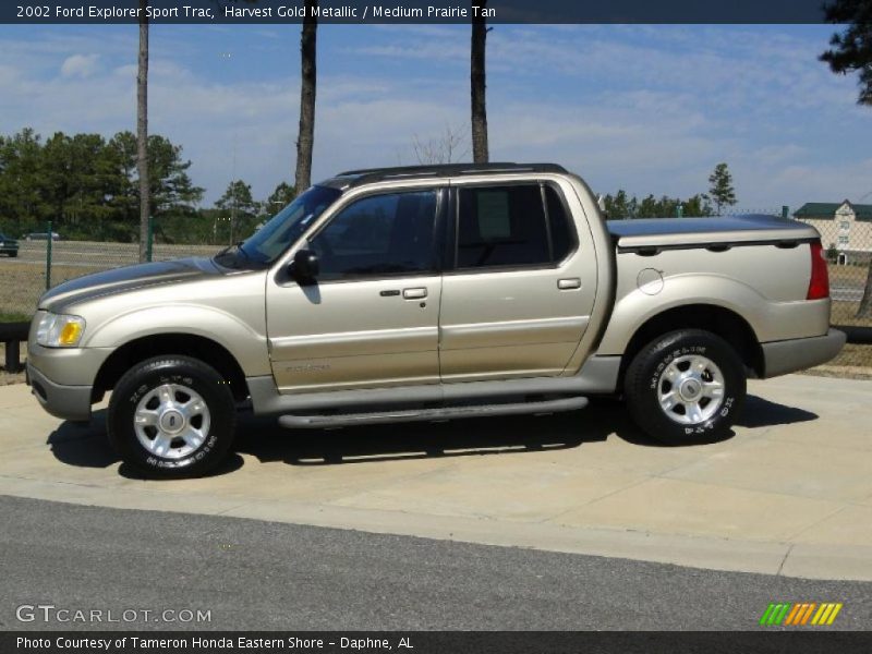  2002 Explorer Sport Trac  Harvest Gold Metallic