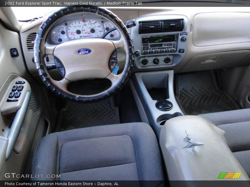 Harvest Gold Metallic / Medium Prairie Tan 2002 Ford Explorer Sport Trac