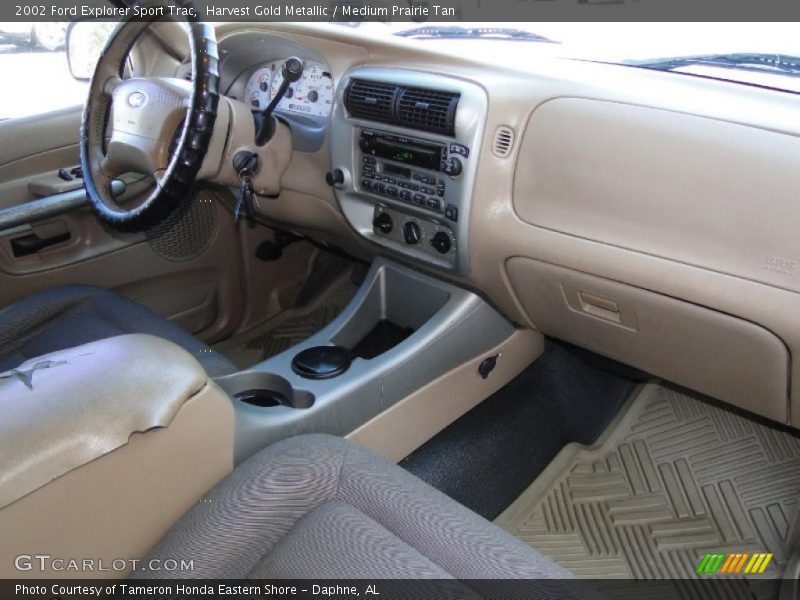 Harvest Gold Metallic / Medium Prairie Tan 2002 Ford Explorer Sport Trac
