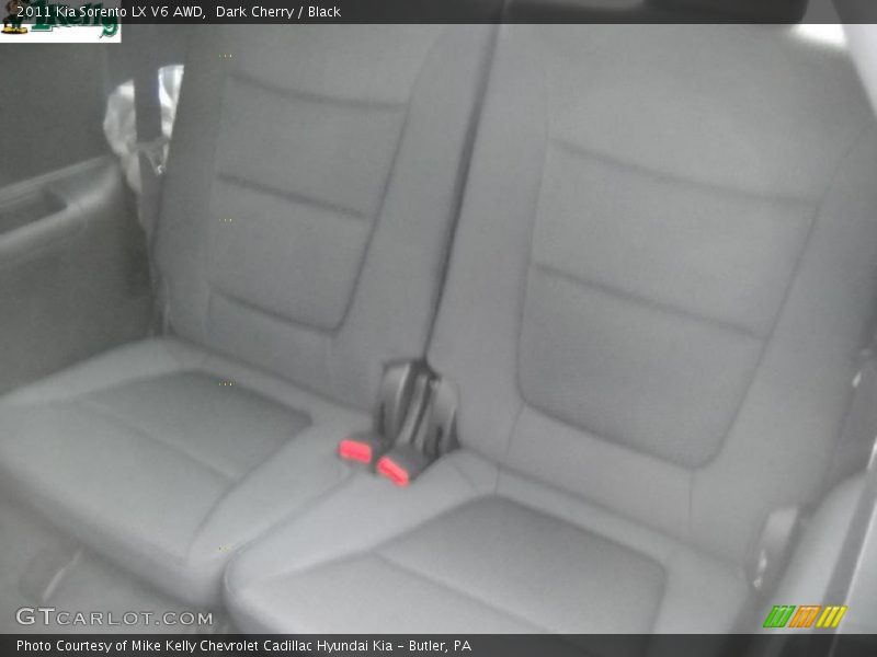Dark Cherry / Black 2011 Kia Sorento LX V6 AWD