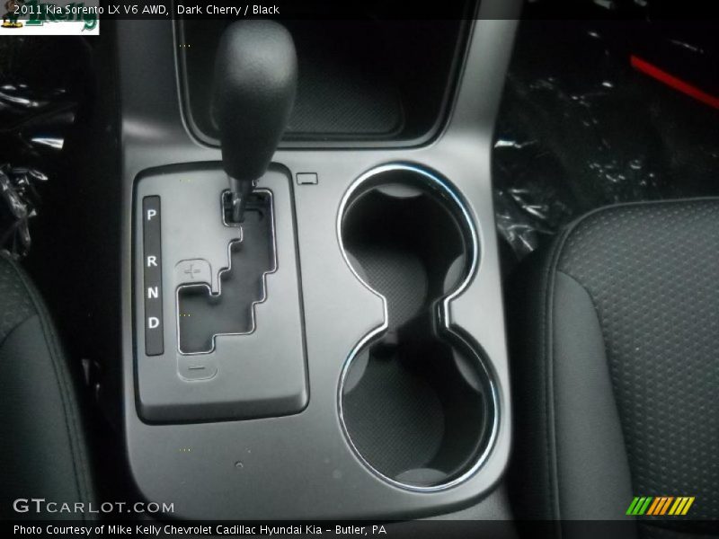 Dark Cherry / Black 2011 Kia Sorento LX V6 AWD