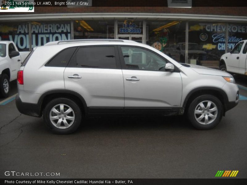 Bright Silver / Gray 2011 Kia Sorento LX AWD