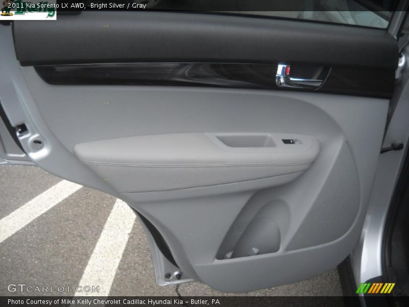 Bright Silver / Gray 2011 Kia Sorento LX AWD